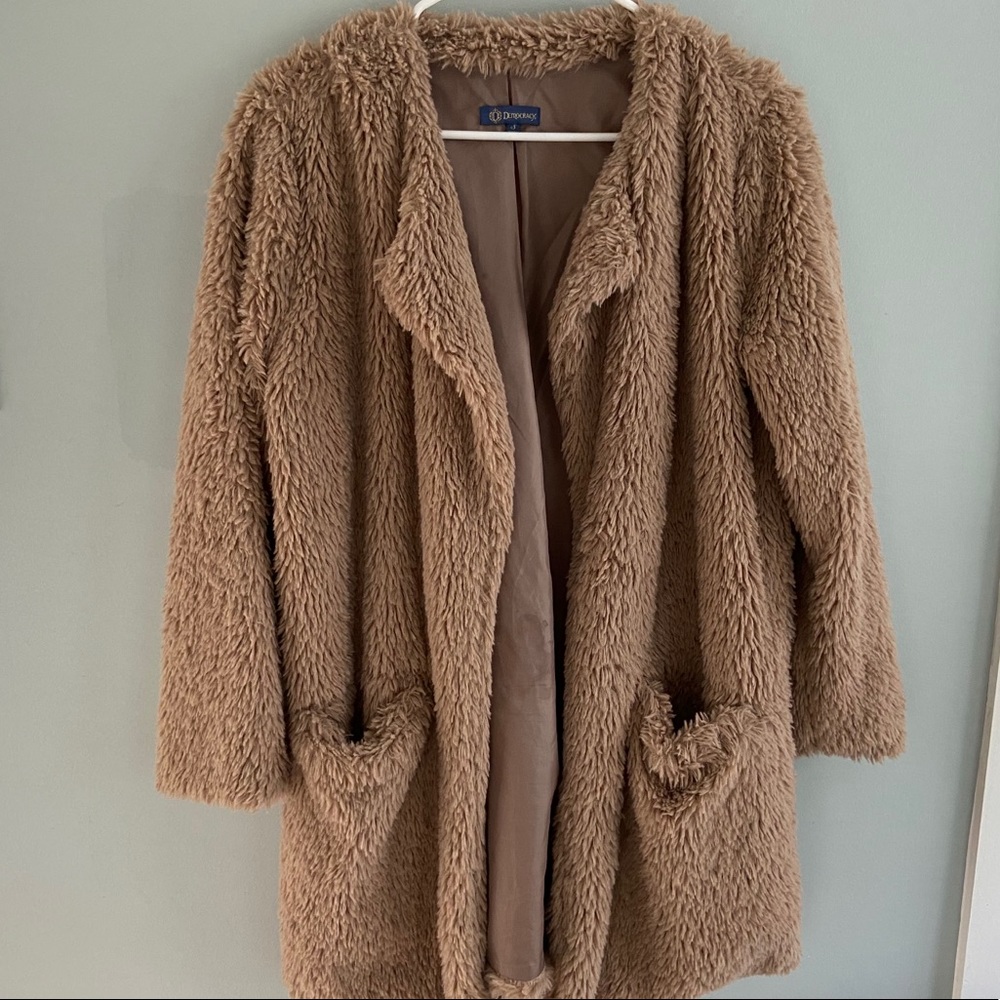 Oversized Teddy Coat
